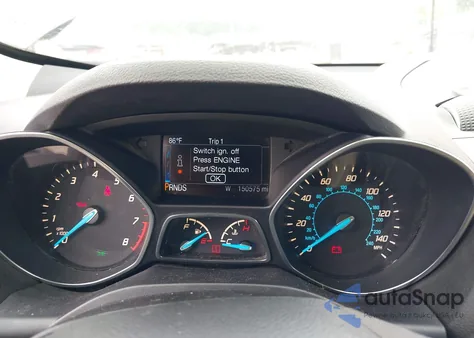 2013 Ford Escape Sel из США, поврежденный, VIN 1FMCU0HX0DUD09416